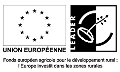 Logo UE - Leader - Fonds européen agricole pour le développement rural